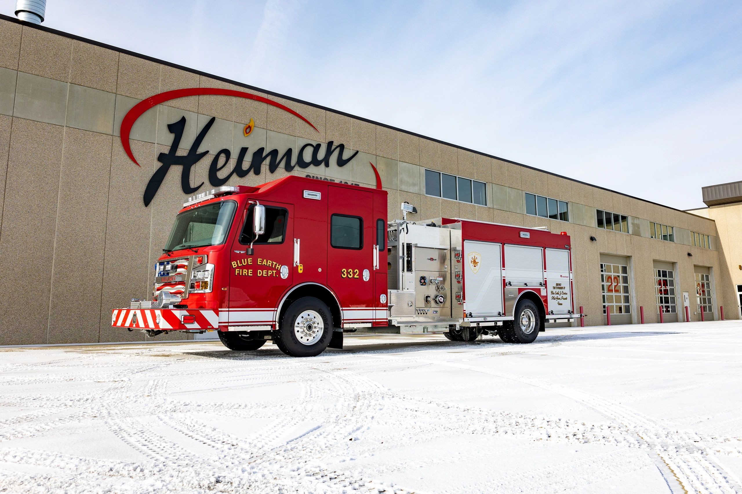 Blue Earth, MN Fire Dept. Rosenbauer Commander