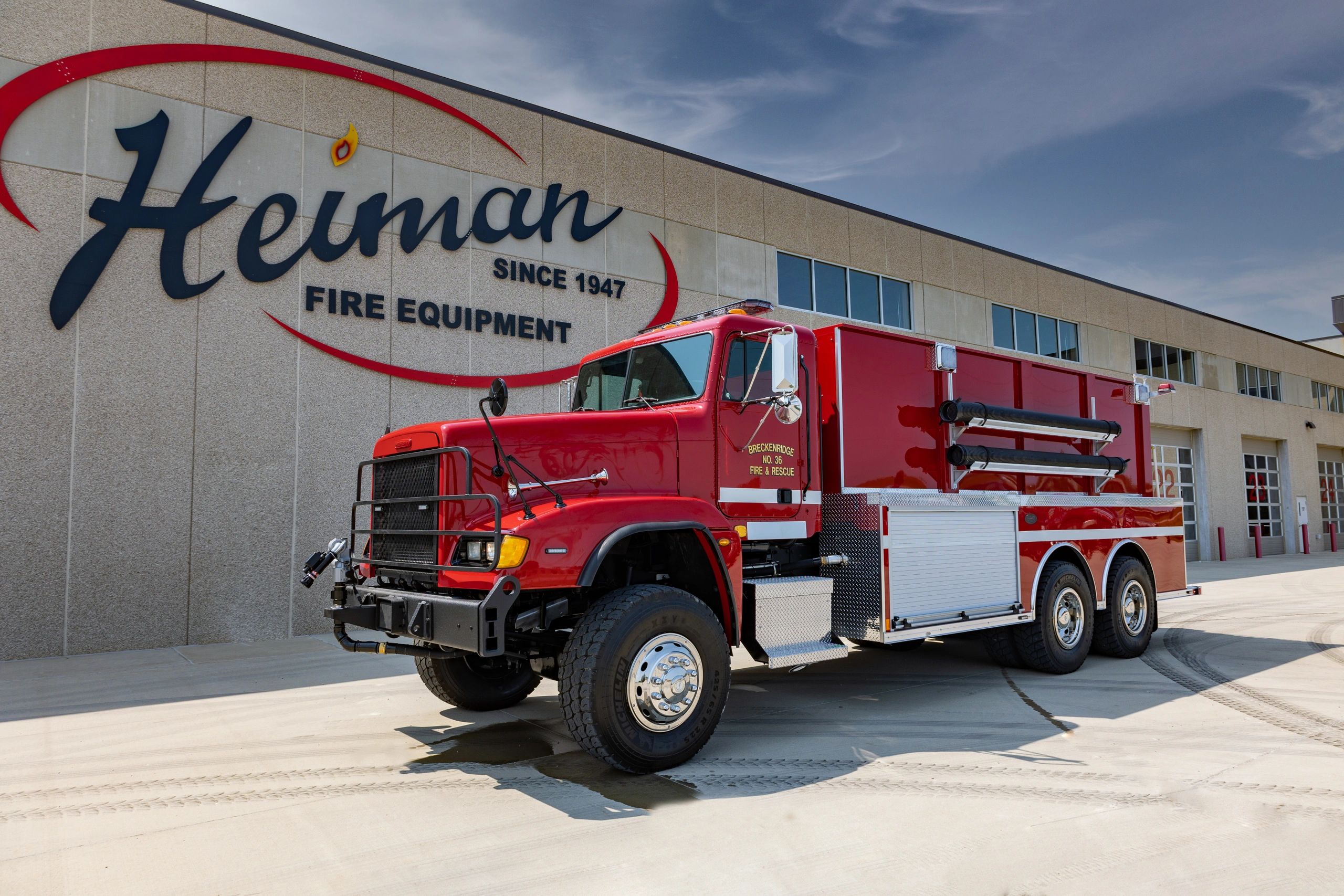 Breckenridge, MN - Heiman Fire Wildland Tanker