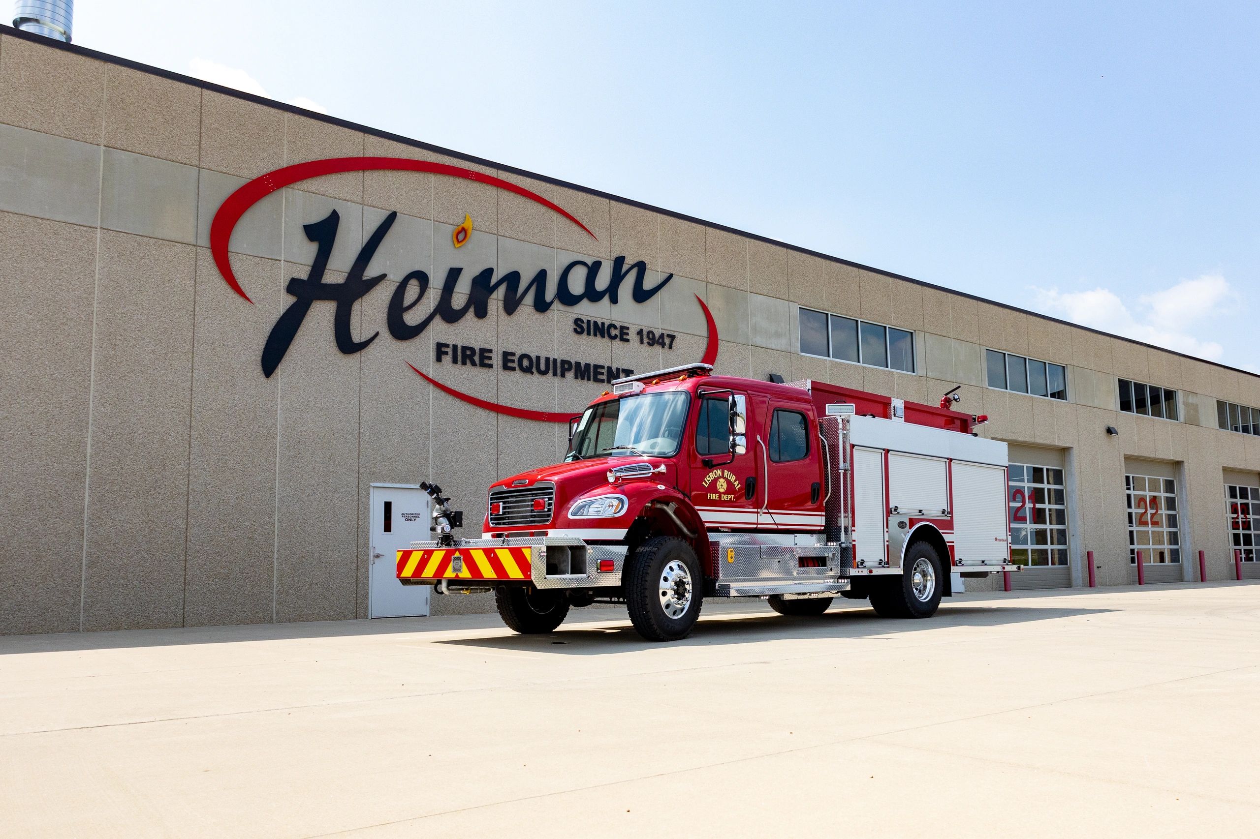 Lisbon, ND Rural Fire Protection Dist. Rosenbauer Pumper