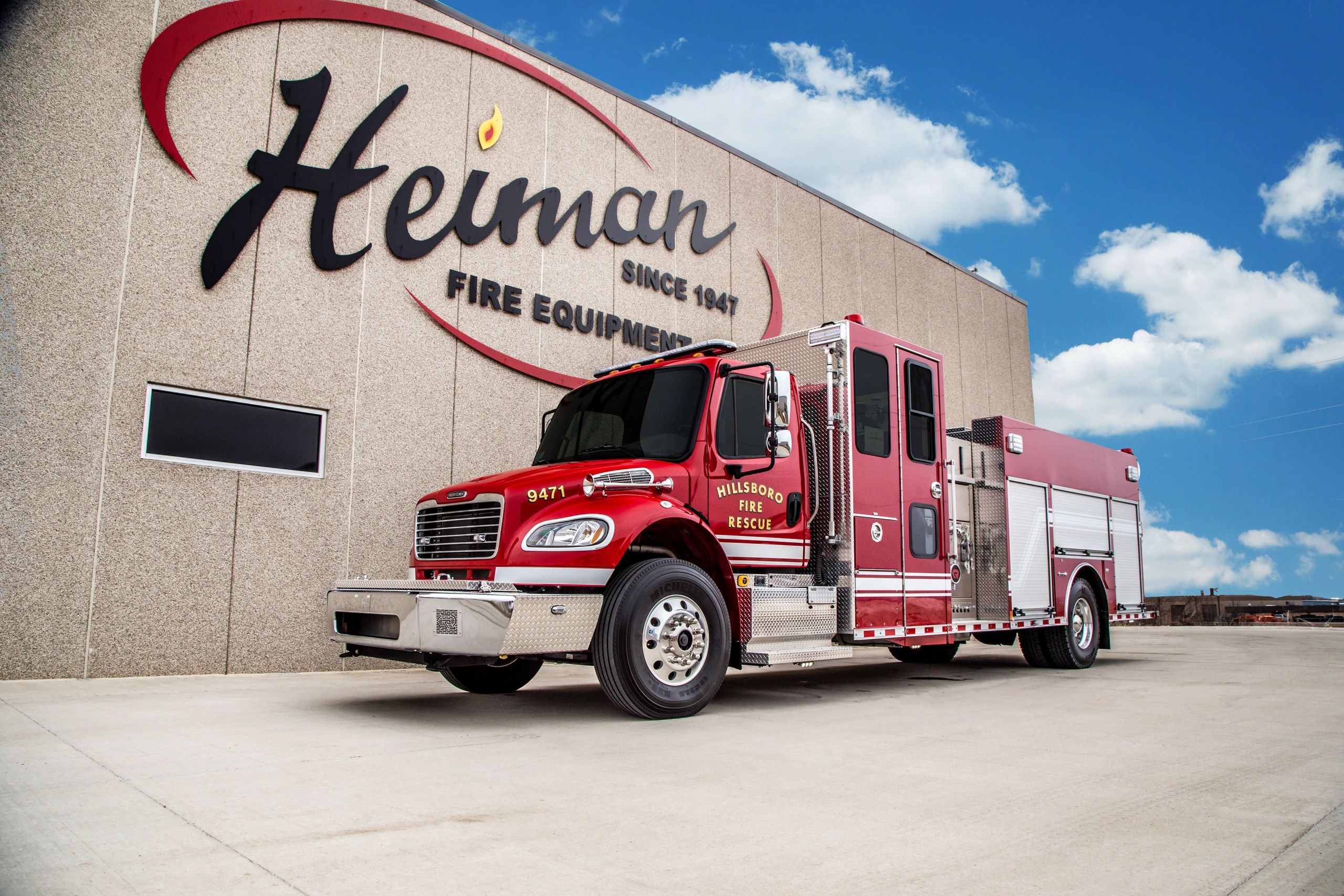Hillsboro, ND Fire Dept. Rosenbauer Tanker