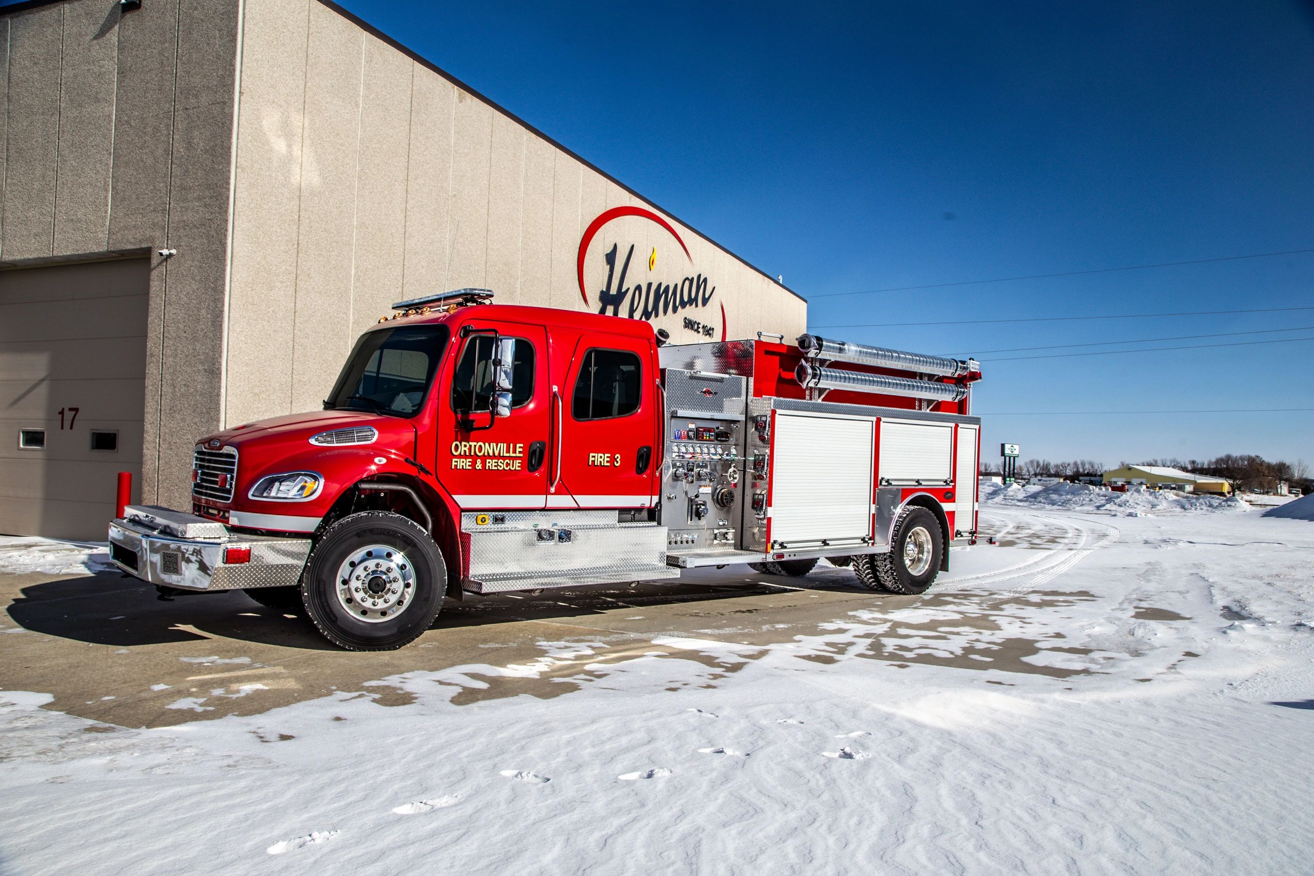 Ortonville, MN Fire Dept. Rosenbauer Tanker