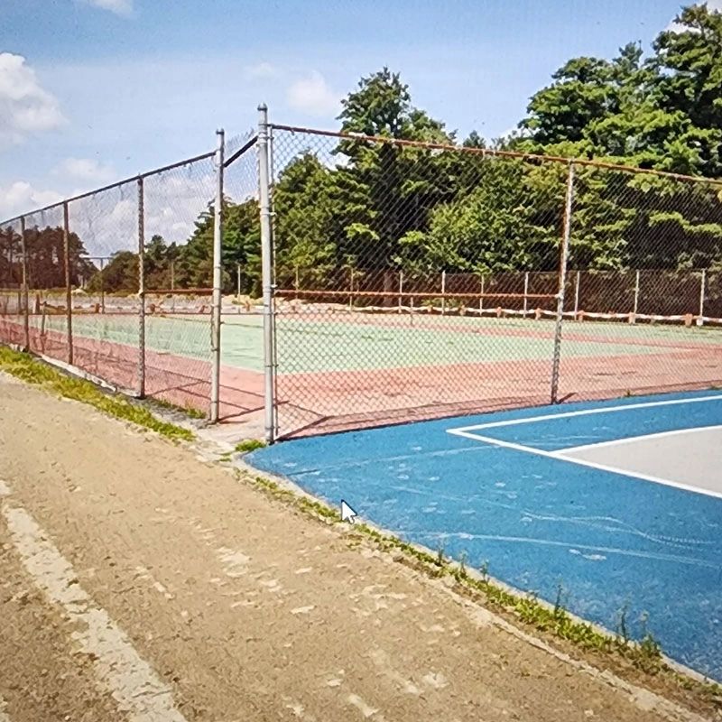 Photo of the old tennis courts at GilmanWaite Park in Baldwinville, MA Photo of the old tennis courts at GilmanWaite Park in Baldwinville, MA