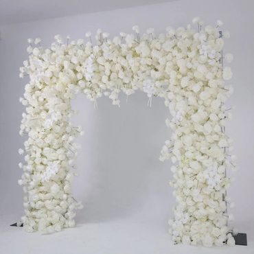 White wedding flower Arch 