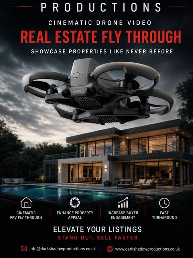Drone video service showcasing real estate with cinematic fly-throughs for faster sales.