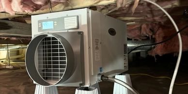 dehu dehumidifier dry crawlspace dry basement dry air 