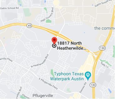 Mapped location of Texas Low-T MD in Pflugerville, TX