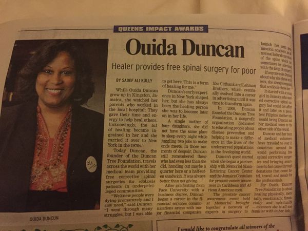 Queens Ledger Impact Awardee
