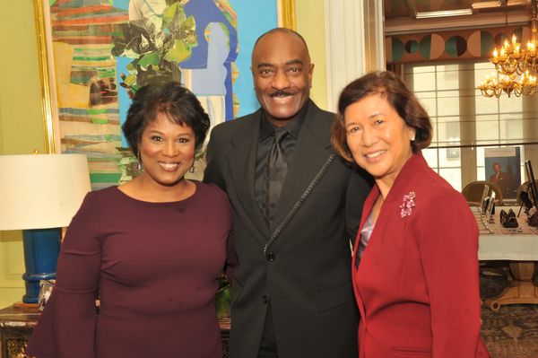 Duncan Tree anniversary party honoring Reggie Van Lee and hosted by Loida Nicolas Lewis in NYC.