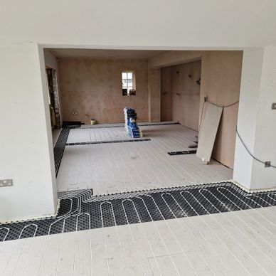 Wet underfloor heating