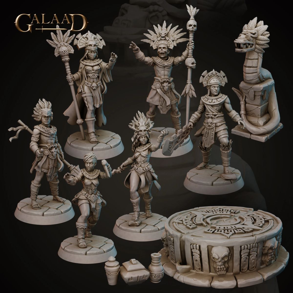 Aztecs 32mm