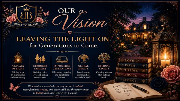 Inspirational message about legacy and empowerment.