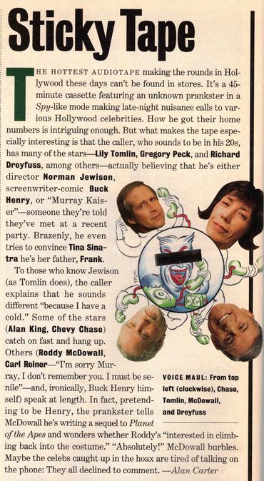 Entertainment Weekly, 1 April 1994, pg 8