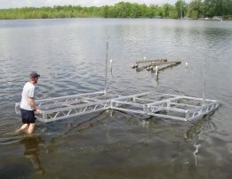 dock installation by inland docks