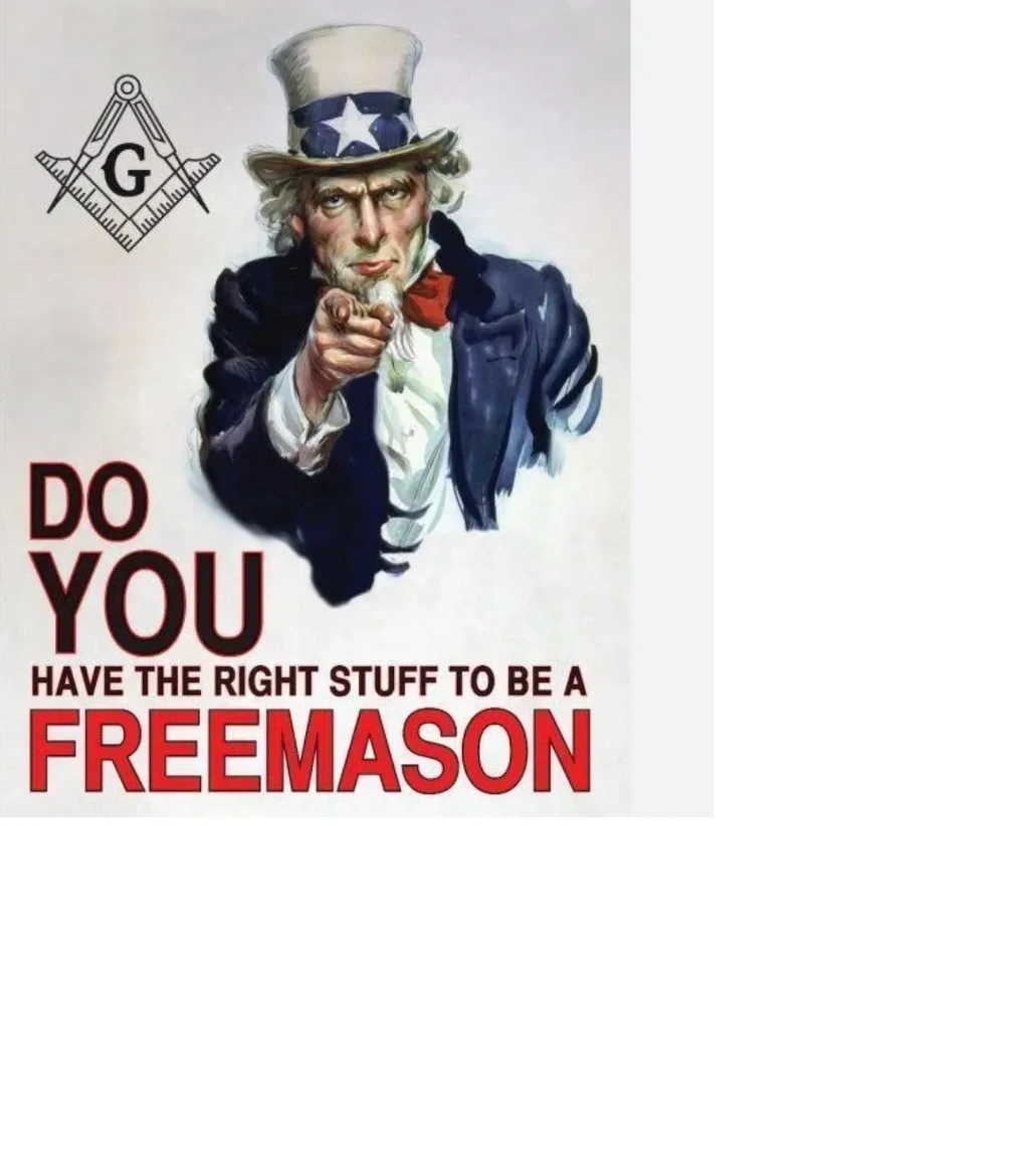 Uncle Sam asking about Free Mason