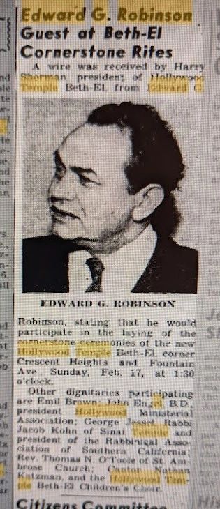 Image from Bnai Brith Messenger, c 1952