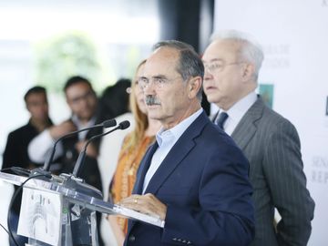 Senador Gustavo Madero en conferencia sobre inicio de trabajos para dictaminar el TMEC