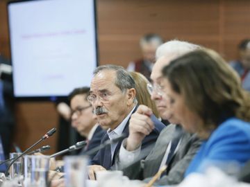 Senador Gustavo Madero en el inicio de trabajos de análisis y dictaminación del T-MEC.
