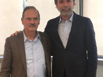 Senador Gustavo Madero con el Bosco de la Vega, Presidente del Consejo Nacional Agropecuario