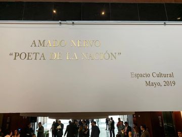 Se inscribió en el Senador: Amado Nervo "Poeta de la Nación"