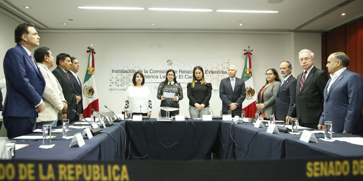 Senador Gustavo Madero integrante de la Comisión de Relaciones Exteriores América Latina y El Caribe