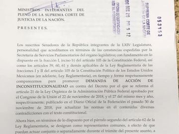 Senador Gustavo Madero se une a demandas de inconstitucionalidad por superdelegados