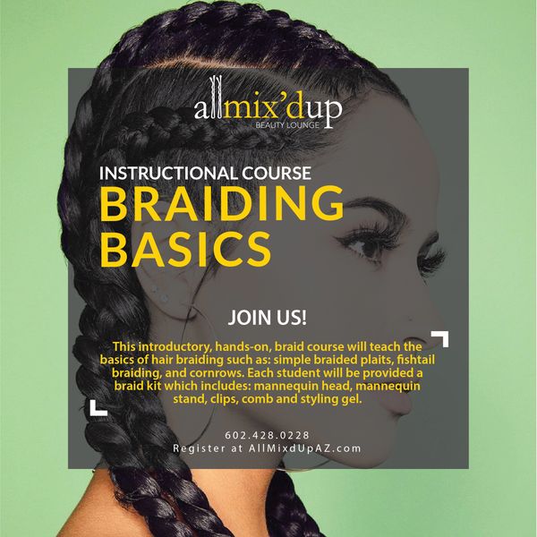 learn how to braid. Cornrow braid class