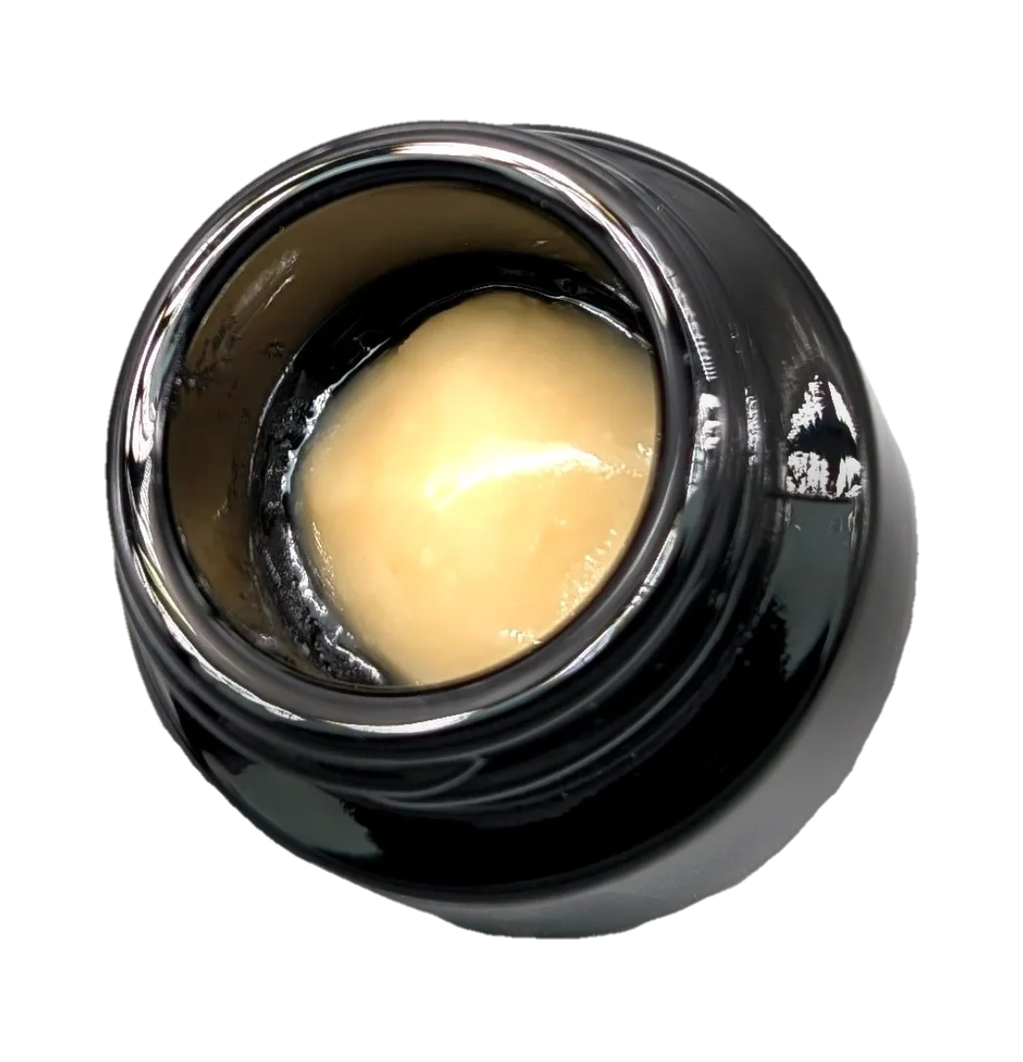 Papaya TMZ hash rosin by Hugs Hash Co.