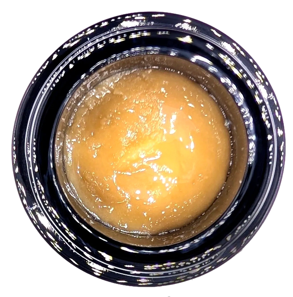 Grape Cream Pie hash rosin by Hugs Hash Co.