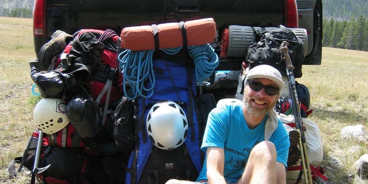 PK on another adventure in his beloved Bighorn Range of Wyoming.