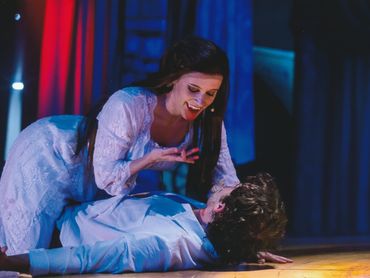 Ashley Lenox West as Elsbeth in Dracula at Wolfbane Productions