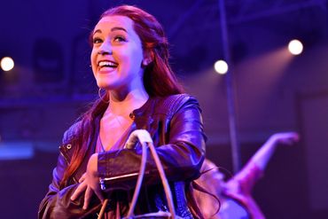 Actor Ashley Lenox West as Catherine in Pippin