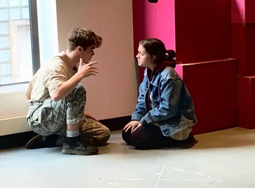 ASHLEY LENOX WEST as KATTRIN, MOTHER COURAGE