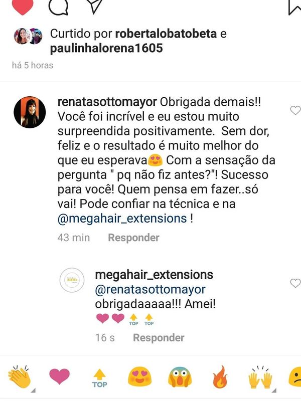 Mega hair Instagram Rio de Janeiro