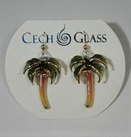 Palm tree earrings