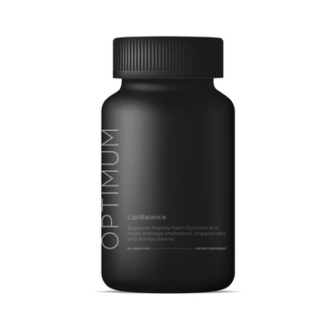 LipiBalance supplement bottle for lowering cholesterol, LDL, triglycerides and visceral fat levels
