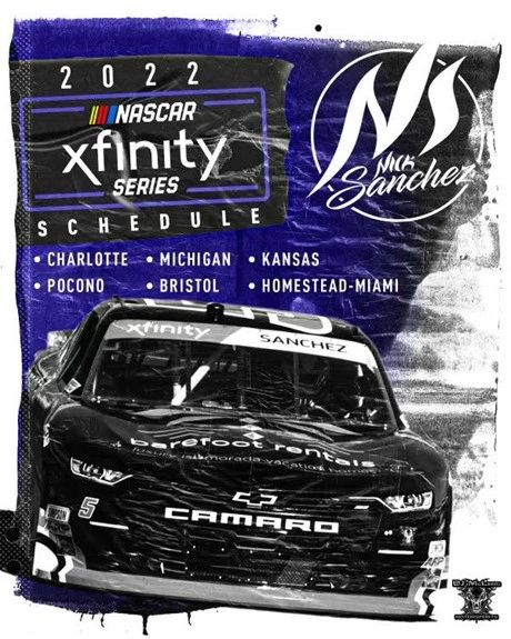 Nick Sanchez’s Return to the NASCAR Xfinity Series with BJMM Nick Sanchez’s Return to the NASCAR Xfinity Series with BJMM