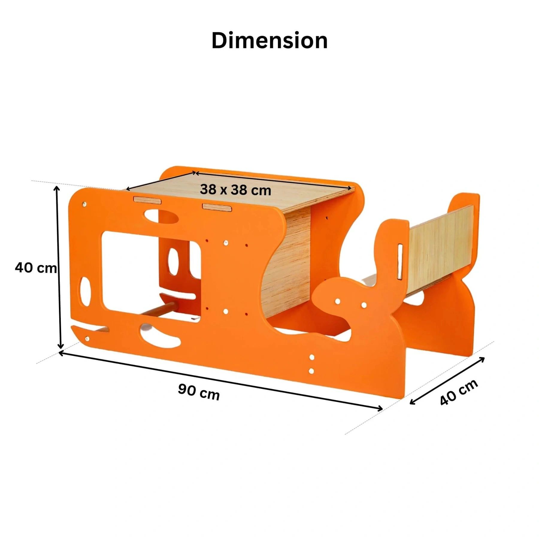 wooden table for preeschool