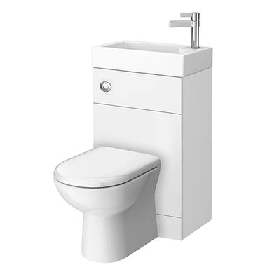 Alaska Combined Two-In-One Wash Basin & Toilet (500mm wide x 300mm)