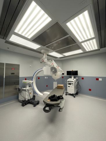 Florida Coast Pain and Spine Operating Room, Jacksonville, Florida.