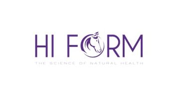 Logo for Hi Form with a horse icon.
