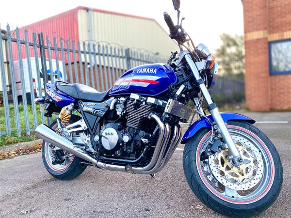 Yamaha XJR Motorcycle that’s just been Detailed by Pristine Motorcycle Valet and Detailing