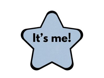 Star icon saying 'It's me!'