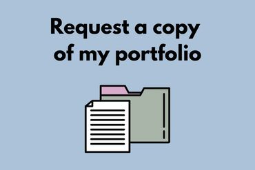 Icon of a folder saying 'Request a copy of my portfolio'.