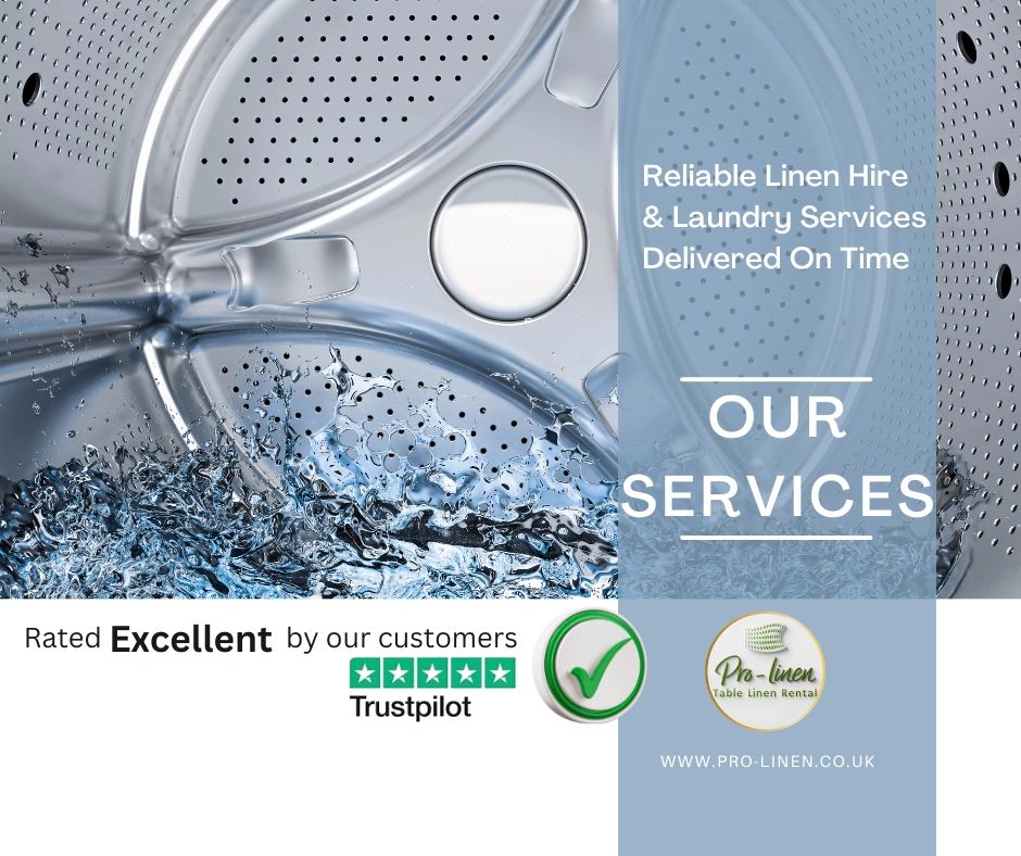 Timely commercial laundry & linen hire in Greater Manchester for hotels, restaurants, bars & events.
