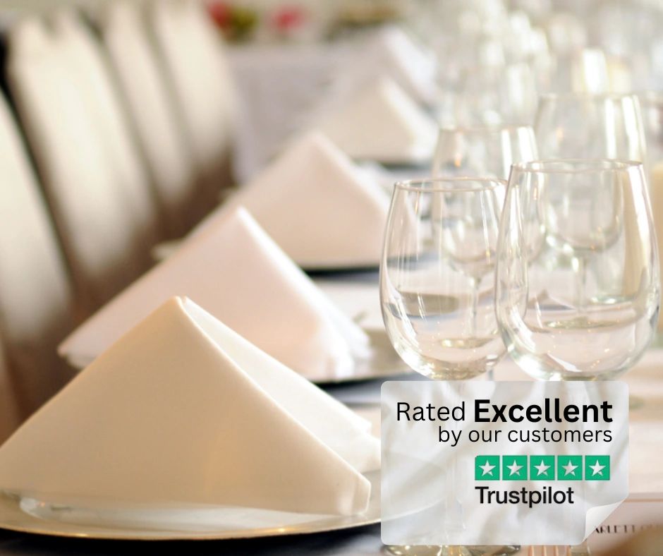 Elegant restaurant linen hire services in Manchester.