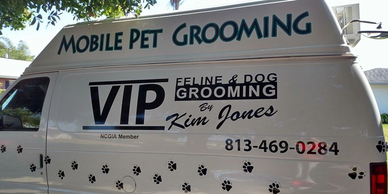 Mobile Pet Grooming VIP Mobile Feline & Dog Grooming by Kim Jones