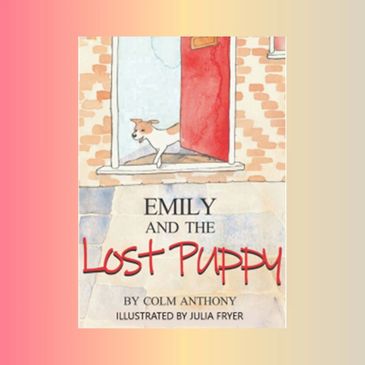 Book cover of 'Emily and the Lost Puppy'.