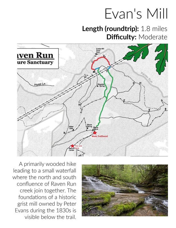 Raven Run Trail Map Trails