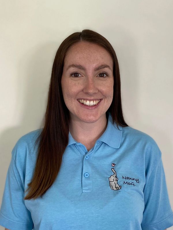 Nanny smiling