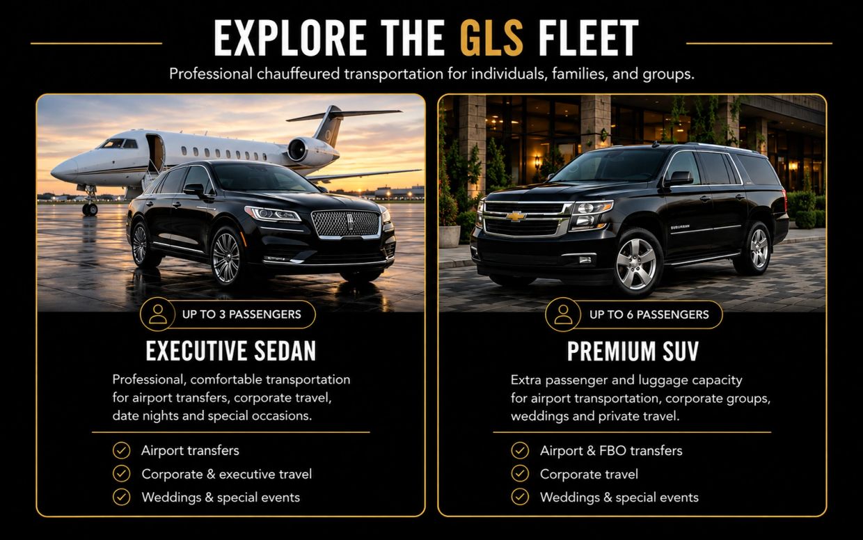 GLS Transportation Fleet ready to help your needs .